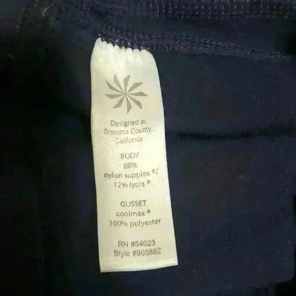 Navy Blue Athleta Capris - Picture 5 of 5